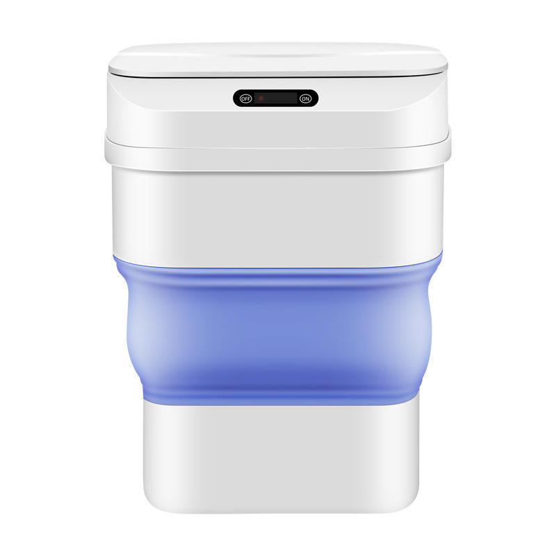 Automatic Motion Sensor Dustbin Foldable Portable Recycle Bin dual-use for For Car, Office, Bathroom, Kitchen Waste Storage