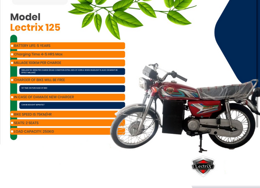 Electric Bike Lectrix 125 Motorcycle