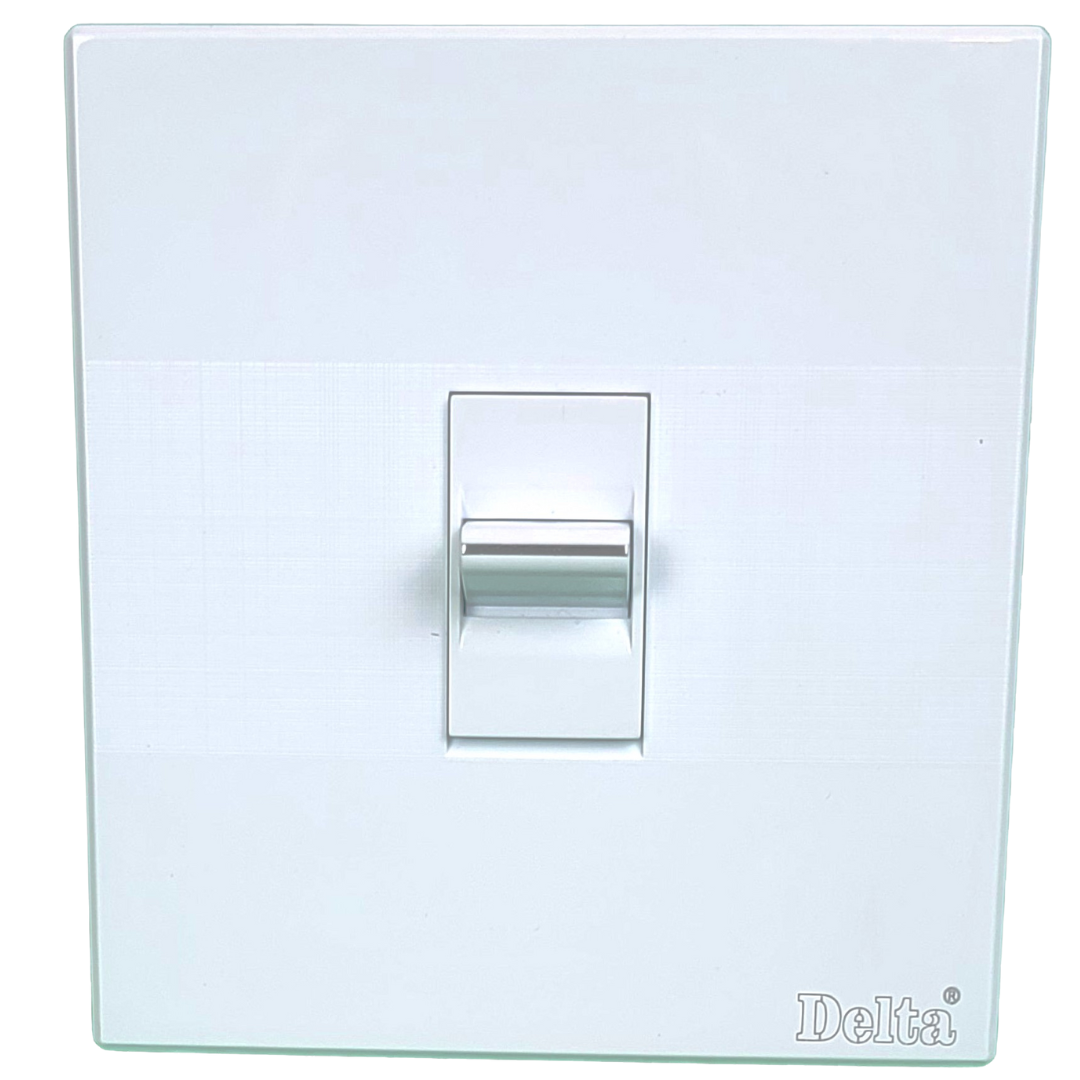 Delta Eco 1 Gang Switch 1G