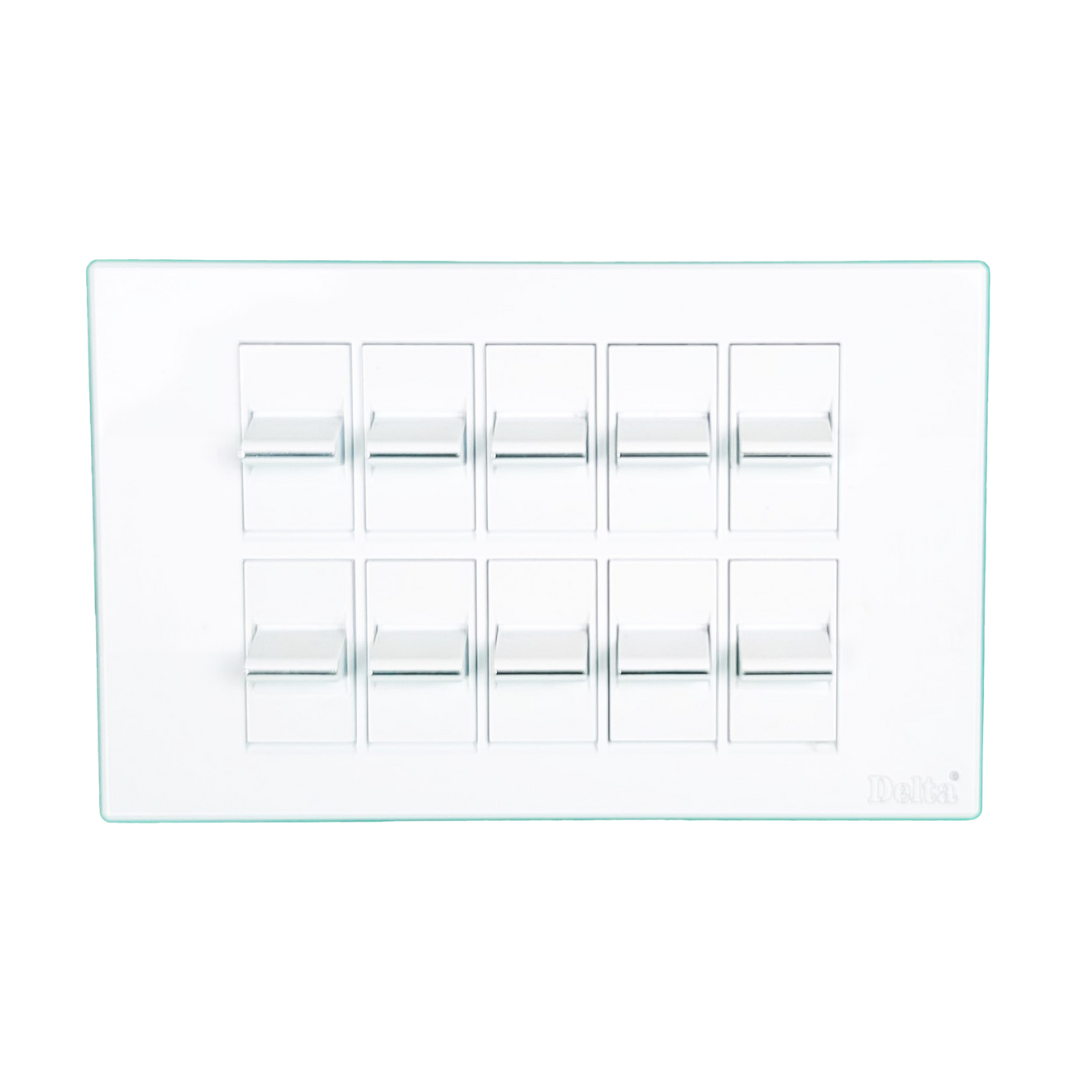 Delta Eco 10 Gang Switch 10G