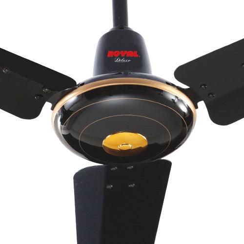 Royal Deluxe Ceiling Fan 56" (black)