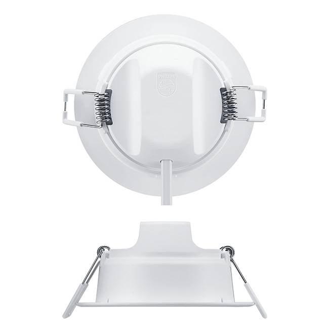 Philips MESON 7W 6500K WH recessed LED 3" Dia Cool Daylight backside
