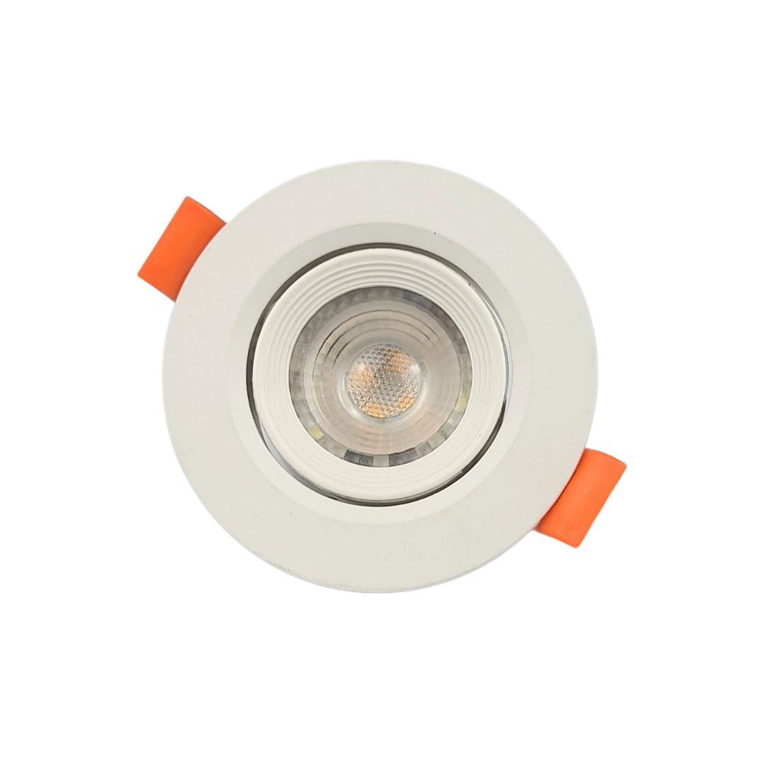 5W COB Deltalite Moveable LED Downlight 2 Inch (PC Body)