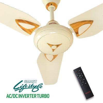 Royal Smart Crescent Decor ACDC Ceiling Fan - eMela
