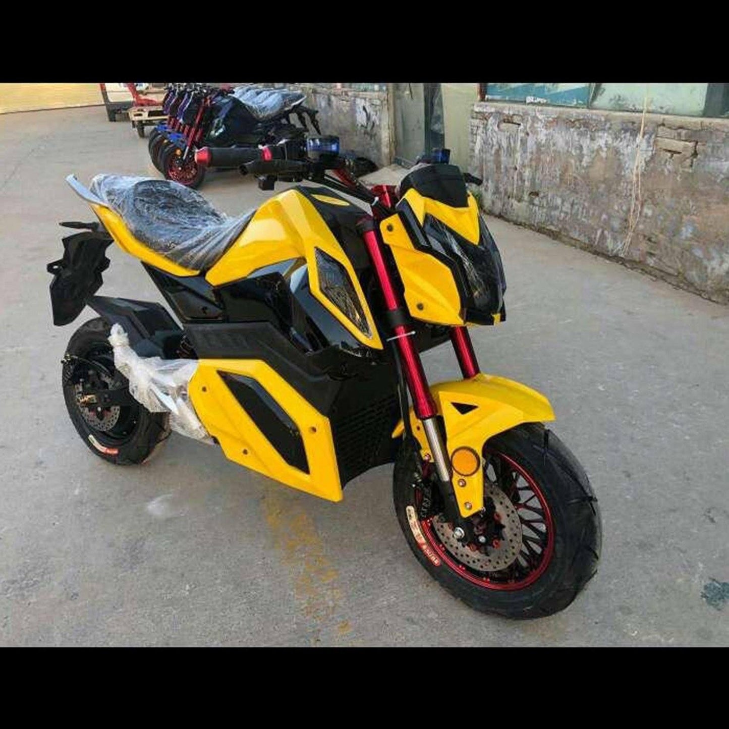 Electric Heavy Bike JMS 3500 simple eMela Pakistan front view