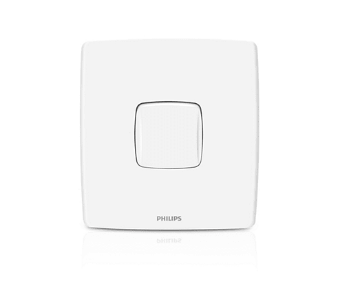 Philips LeafStyle 1 Gang Switch - eMela