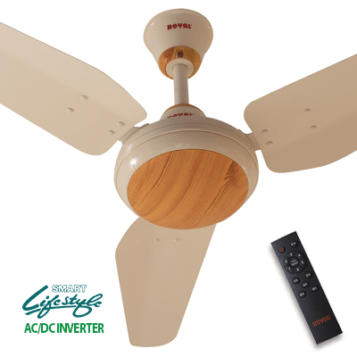 Royal Smart Crescent ACDC Ceiling Fan