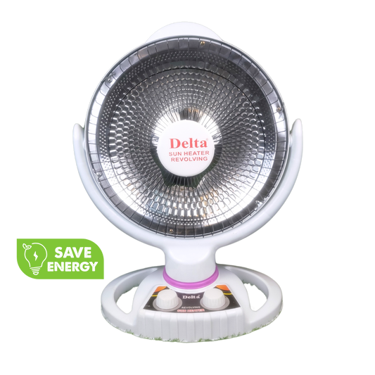 Delta Electric Rotating Sun Heater 900W