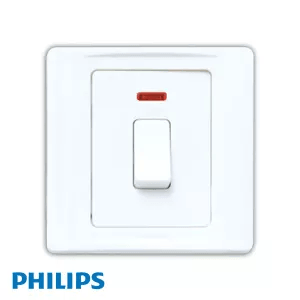 Philips Eco 20A Switch For AC with Light - eMela