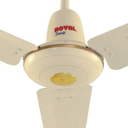 Royal Deluxe Ceiling Fan 56" (White) - eMela