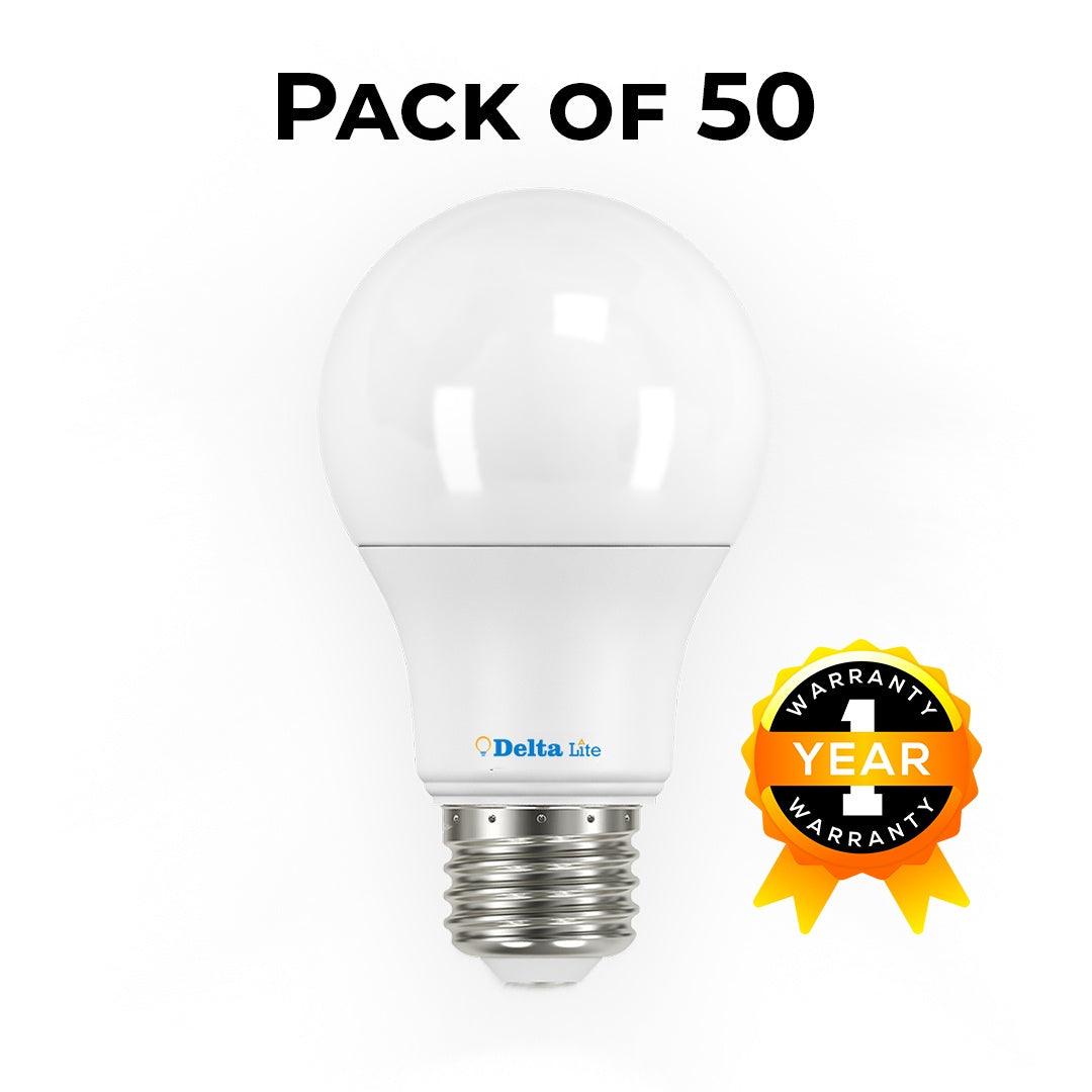 DeltaLite 12W LED Bulbs Pack of 50 - eMela
