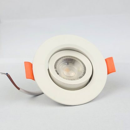 5W COB Deltalite Moveable LED Downlight 2 Inch (PC Body)