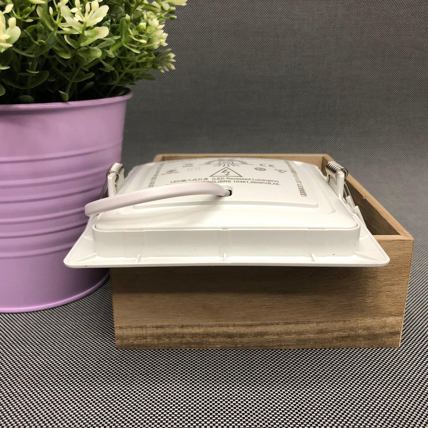 Philips Marcasite 12W LED Downlight Warm Square - eMela