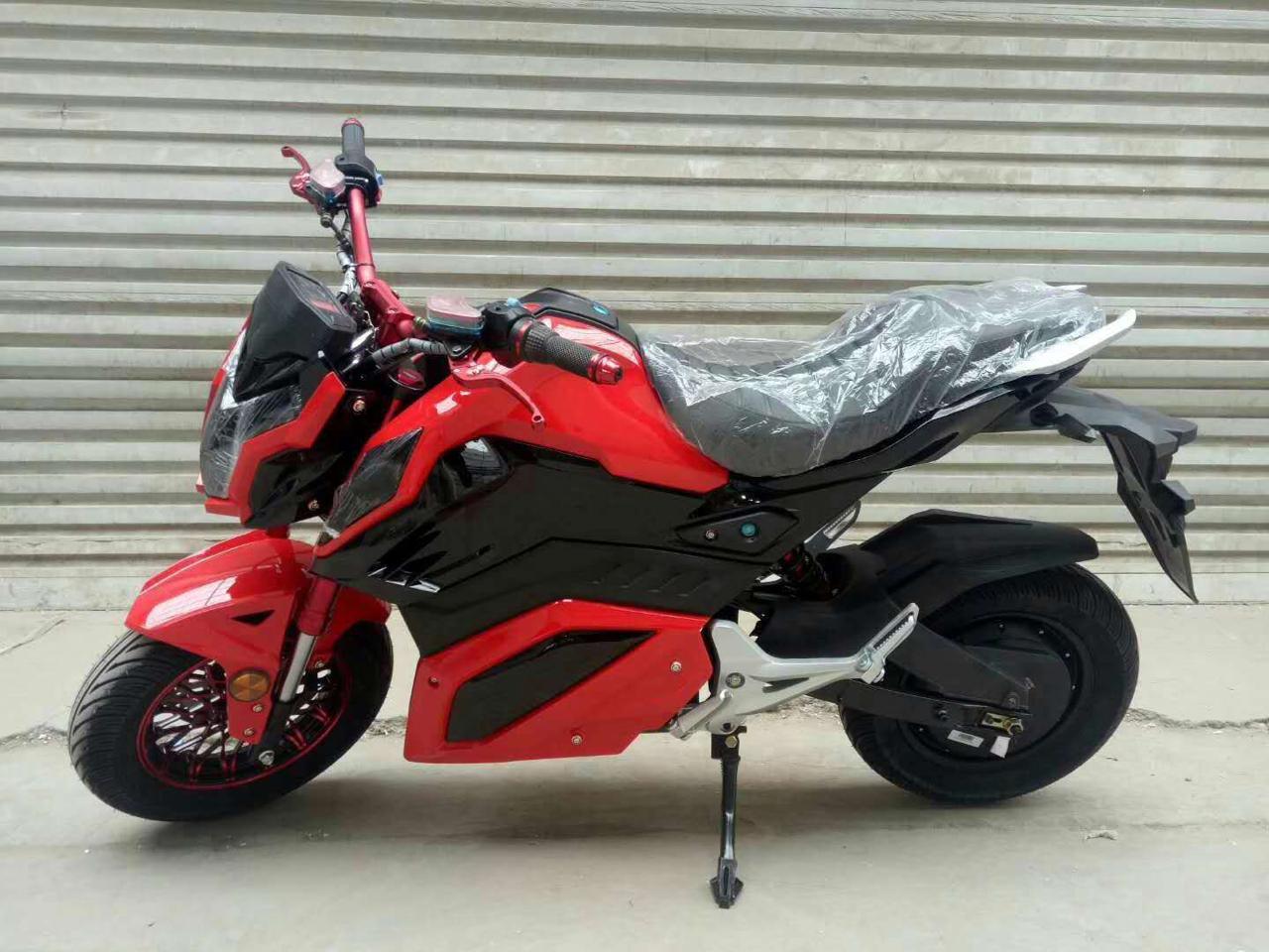 Electric Heavy Bike JMS 3500 simple eMela Pakistan in red color